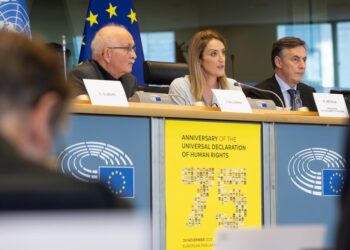 Metsola lamenta situación Ucrania y Oriente Medio en el 75ª Aniversario Declaración Derechos Humanos