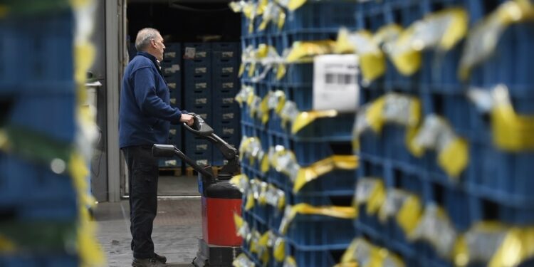 Eurostat confirma que el PIB de la eurozona se contrajo una décima en el tercer trimestre