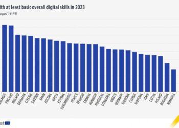 El 56% de los habitantes de la UE tiene capacidades digitales básicas