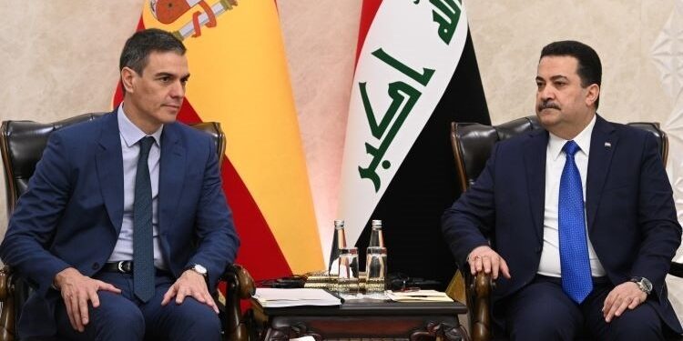 Pedro Sánchez garantiza en Bagdad “el compromiso de España” con la seguridad de Irak
