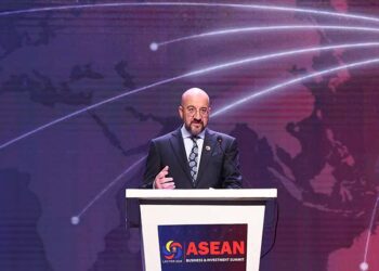 Charles Michel pide respeto por la ley en el mar de China Meridional en la cumbre de ASEAN