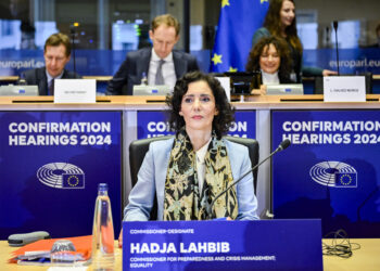 Hearings: Lahbib, comisaria designada de Gestión de Crisis, destaca la DANA como “un recordatorio de que la Unión Europea debe prepararse mejor para las catástrofes”