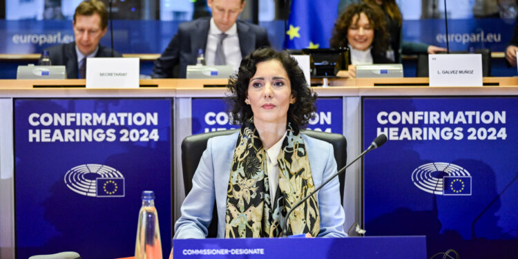 Hearings: Lahbib, comisaria designada de Gestión de Crisis, destaca la DANA como “un recordatorio de que la Unión Europea debe prepararse mejor para las catástrofes”