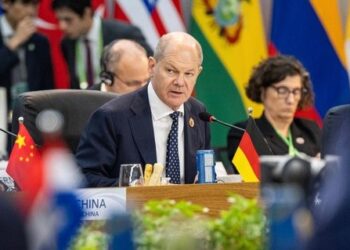Olaf Scholz, candidato del SPD para las elecciones alemanas