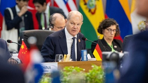 Olaf Scholz, candidato del SPD para las elecciones alemanas