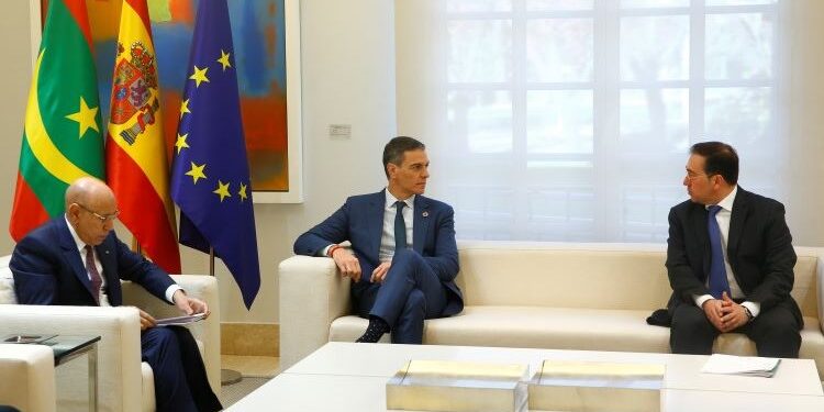 Sánchez se compromete a elevar las relaciones con Mauritania en el marco de la UE