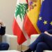 El primer ministro de Líbano agradece a Sánchez el apoyo de España y destaca la labor del comandante español de la FINUL