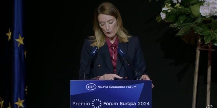 Metsola asegura en Madrid que “España es clave para construir una Europa con voz en el mundo”