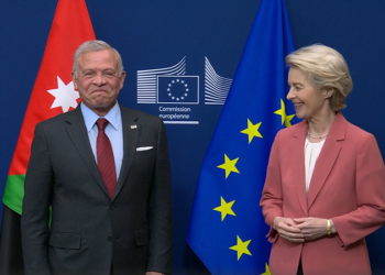 Von der Leyen asegura que Jordania es un socio clave para Europa en Oriente Medio y el Mediterráneo