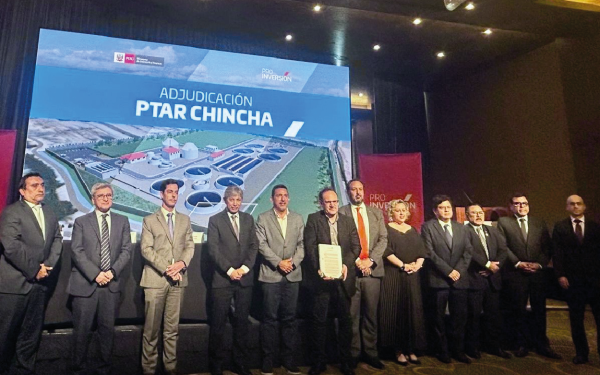 Aqualia comienza a operar en Perú a través de un proyecto de depuración en la provincia de Chincha