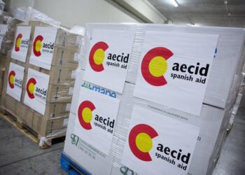España envía doce toneladas de material médico y sanitario a la Franja de Gaza