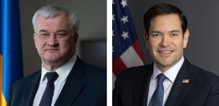 Marco Rubio defiende ante su homólogo ucraniano una solución “negociada” para “una paz sostenible”