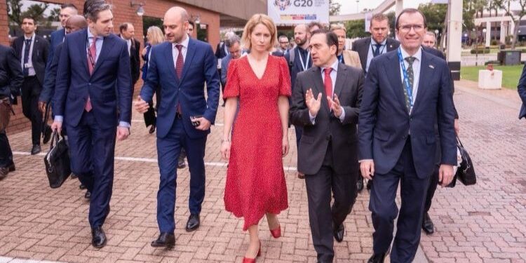 Albares y sus homólogos de la UE y Noruega abordan la crisis de Ucrania en los márgenes del G20