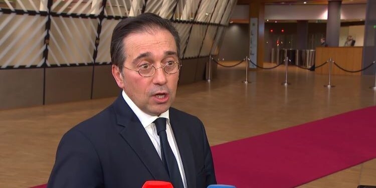 Albares: “Lo que España defendía casi en solitario en Oriente Medio ahora es una posición común de la UE”