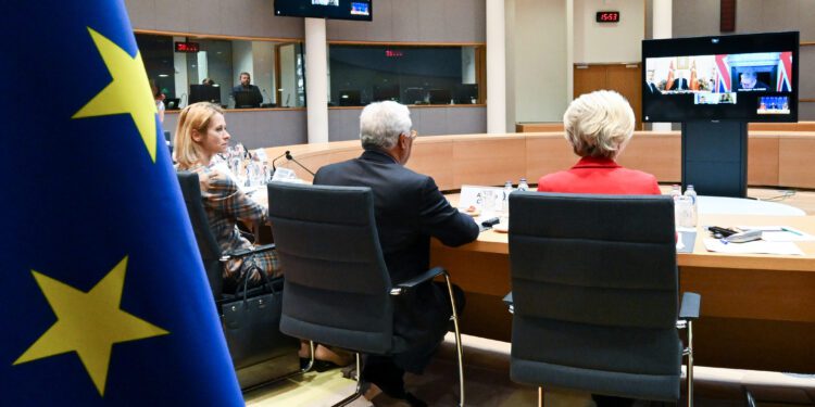Costa y Von der Leyen informan a aliados internacionales sobre el apoyo a Ucrania tras el Consejo Europeo