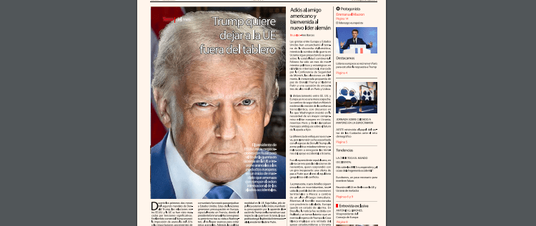 «A fondo» de febrero de Aquí Europa ofrece el escenario completo de las relaciones entre EE.UU. y la UE