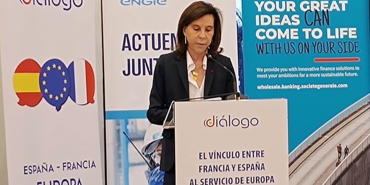 La embajadora de Francia en España no descarta que su país extienda su disuasión nuclear a los “socios europeos”