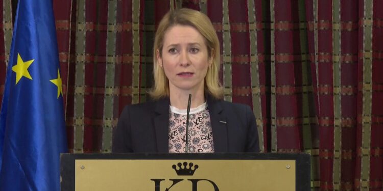 Kallas insta desde Jerusalén a restaurar el alto al fuego y advierte sobre la escalada del conflicto