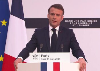 Macron anuncia el envío de una delegación franco-británica a Ucrania para reforzar su capacidad defensiva