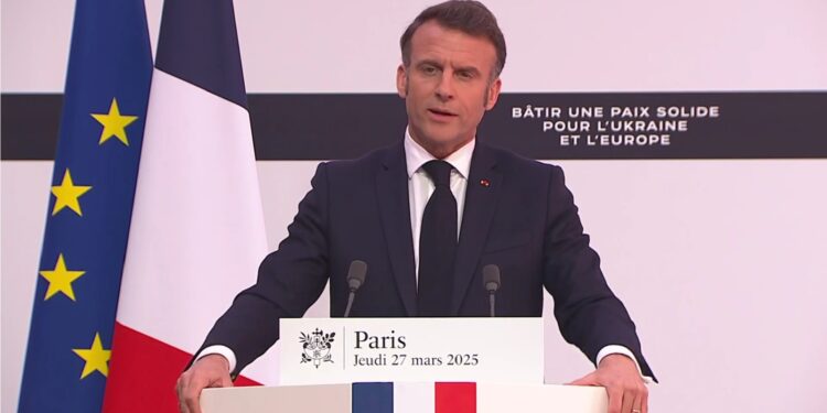 Macron anuncia el envío de una delegación franco-británica a Ucrania para reforzar su capacidad defensiva