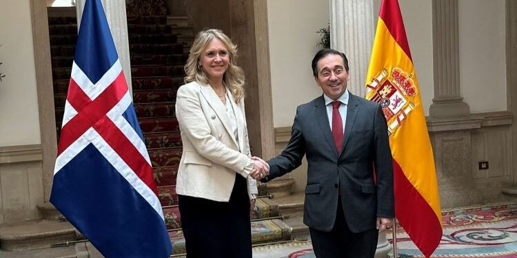El ministro de Asuntos Exteriores celebra los esfuerzos de Islandia para entrar en la UE