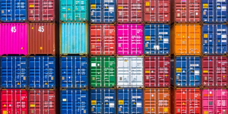 Superávit del comercio internacional de bienes de la zona euro: 1.000 millones de euros