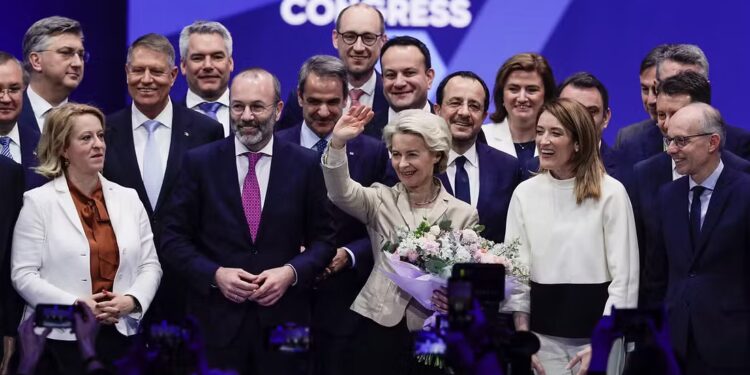 Von der Leyen llama a convertir Europa en refugio para la ciencia y la innovación en el Congreso del PPE en Valencia