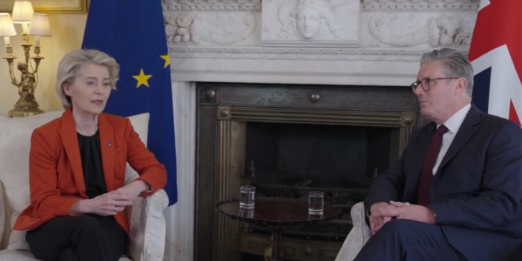 La UE y el Reino Unido anuncian un acuerdo estratégico en seguridad y defensa