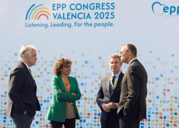 Arranque del Congreso del PPE en Valencia marcado por ausencias por el apagón y tensiones por la DANA