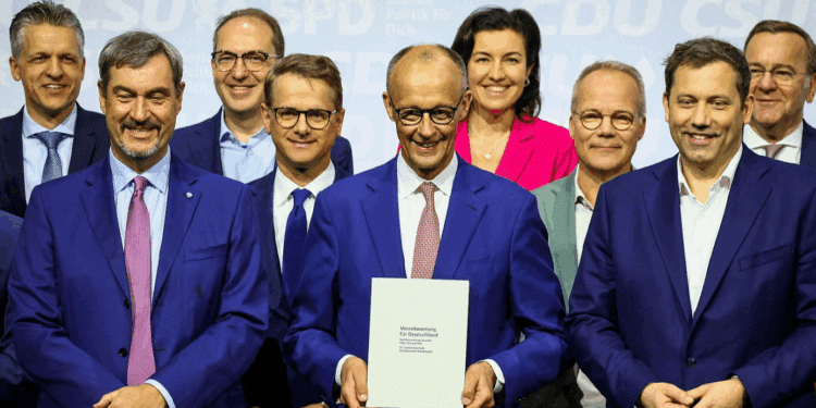 Relanzar economía y refuerzo de la defensa europea, puntos claves pacto de gobierno CDU-SPD en Alemania