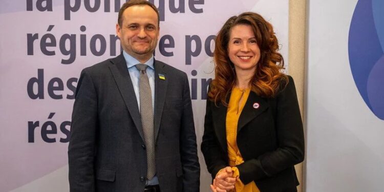 La presidenta del CDR dice a la OCDE que la reconstrucción de Ucrania necesita un fuerte liderazgo local