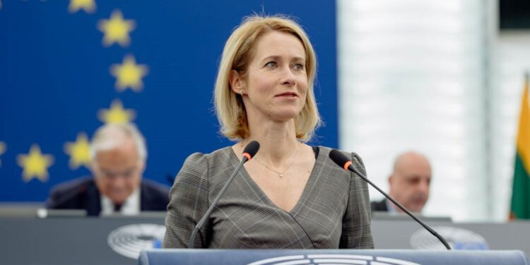 Kaja Kallas condena el asesinato de dos empleados de la embajada de Israel en Estados Unidos
