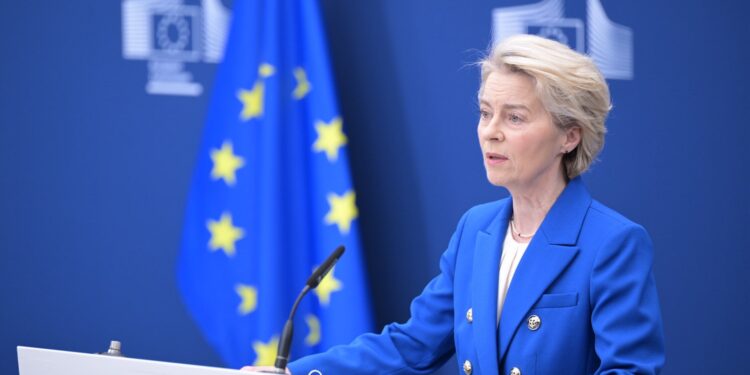Von der Leyen reivindica la «estabilidad» de la UE en un mundo «cambiante» durante el Día de Europa