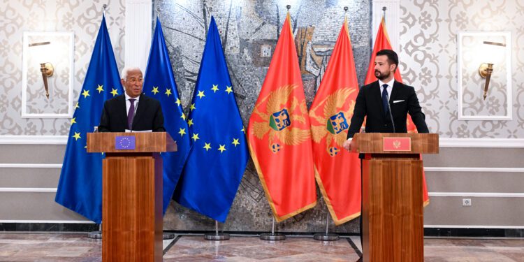 Costa alaba los avances de Montenegro para su adhesión a la UE