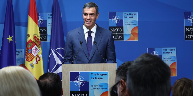 Sánchez insiste, tras la Cumbre de La Haya, en que el 2,1% es suficiente para cumplir con las capacidades de la OTAN