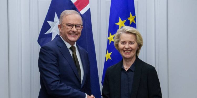 Europa y Australia se comprometen con la Asociación de Seguridad y Defensa