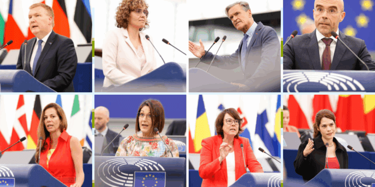 La crisis del PSOE irrumpe en la Eurocámara con un cruce de acusaciones en un debate sobre el Estado de derecho en España