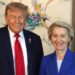 Von der Leyen y Trump buscan acelerar sus negociaciones comerciales