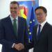 Sánchez aborda con el vicepresidente Han Zheng la necesidad de mejorar las relaciones comerciales entre la UE y China tras los aranceles de Trump