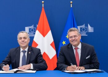 La UE y Suiza firman una Declaración Conjunta y se comprometen a reforzar su asociación