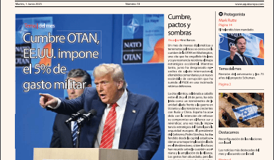 El presupuesto del 5% en la OTAN y la escalda en Oriente Próximo: los temas del mes que presenta el A Fondo del mes de Aquí Europa