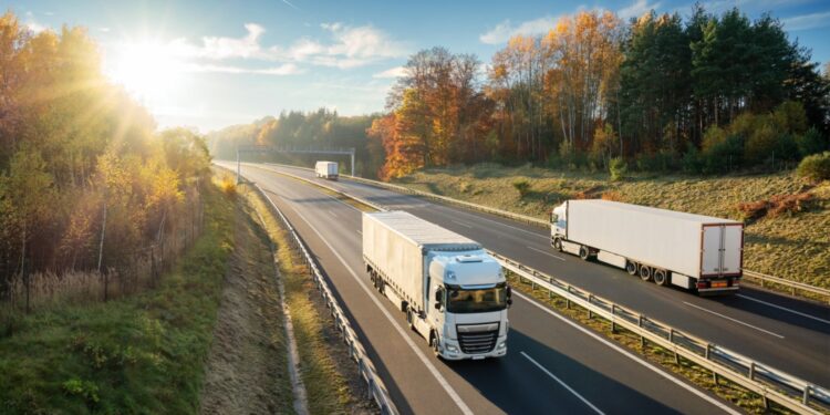 España fue el tercer país que más mercancías transportó por carretera de toda la UE en 2024