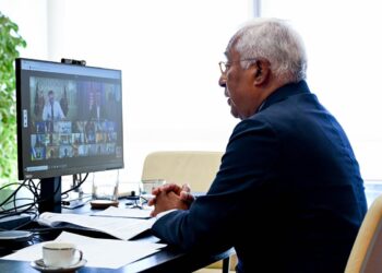 Los líderes de la UE analizan por videoconferencia la guerra en Ucrania tras la cumbre de Washington