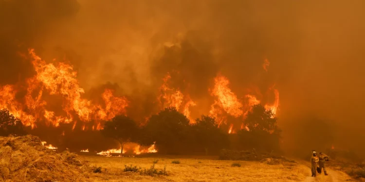 Von der Leyen a Sánchez: “Europa está con España en su lucha contra los incendios”