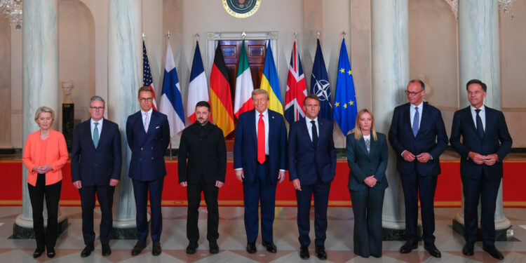 La cumbre de Washington proyecta una unidad europea inédita frente a Trump y el futuro de Ucrania