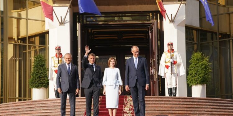 Líderes europeos respaldan el rumbo de Moldavia hacia la UE en su 34º aniversario de independencia