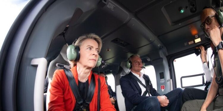 Bruselas denuncia la interferencia rusa que interrumpió el sistema de navegación GPS del avión de la presidenta Von der Leyen