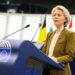 Von der Leyen durante el discurso del estado de la Unión 2025