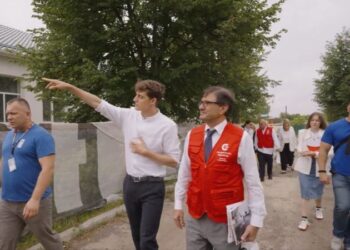 España colabora con la PNUD en la reconstrucción de un colegio ucraniano dañados por la guerra