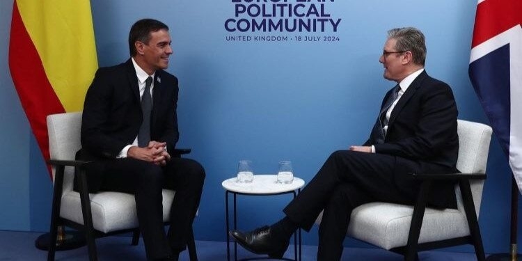 Sánchez abordará el tema de Gibraltar en su primer encuentro bilateral en Londres con Starmer